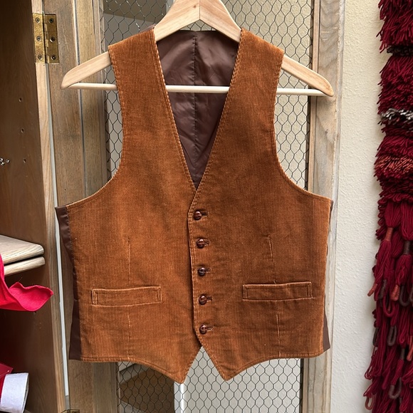 Jackets & Coats Brown Corduroy Vest Poshmark